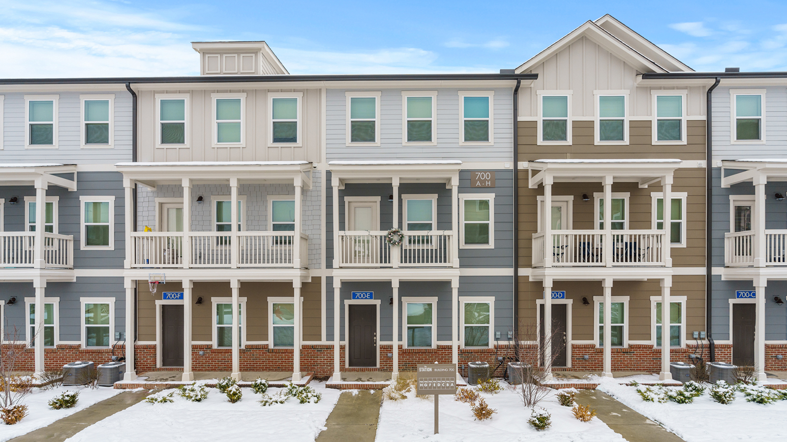 Student housing building exterior